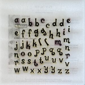 Close To My Heart Swirl Stroke Lowercase (B1069)